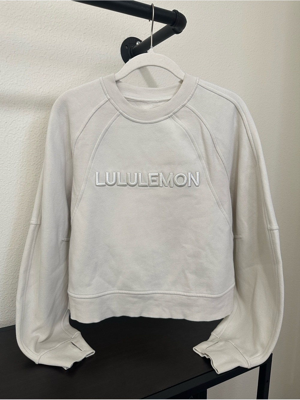 lululemon athletica Embroidered Logo Crewneck Sweatshirt